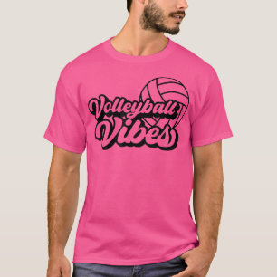 T-shirt Jeu de volleyball Vibes Volleyball Maman Mères D
