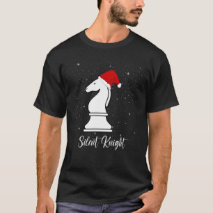 T-shirt Jeu d'échecs de chevalier Silencieux jeu de carol