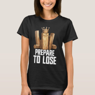 T-shirt Jeu d'échecs Viking Jeu de pelouse Kubb Jeu de tri