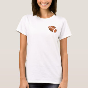 T-shirt Jeu d'équipe de boule de sports du football jouant