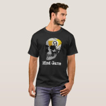 Jeu d'esprit foncé de boule du crâne 9