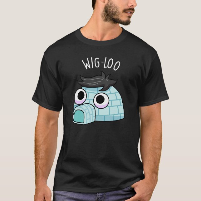 T-shirt Jeu d'iglos amusant Pun Igloo Dark BG (Devant)