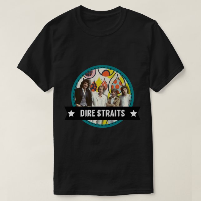 T-shirt Jeu Dire-Straits (Design devant)