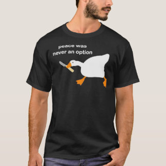 T-shirt Jeu d'oie sans titre avec mème de couteau - La pai