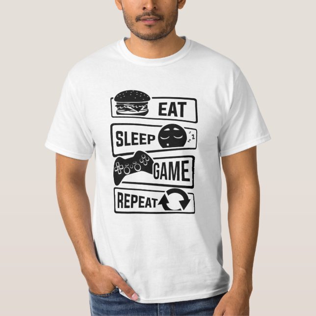 T-shirt Jeu Dormir (Devant)