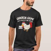 Jeu du poulet n'regarde pas le poulet drôle