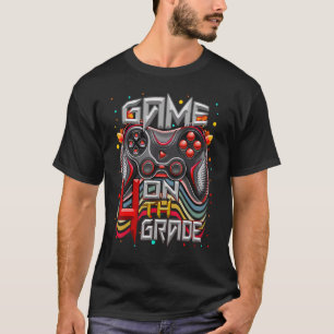T-shirt Jeu en 4e année Vidéo Jeu en rentrée Étudiant G