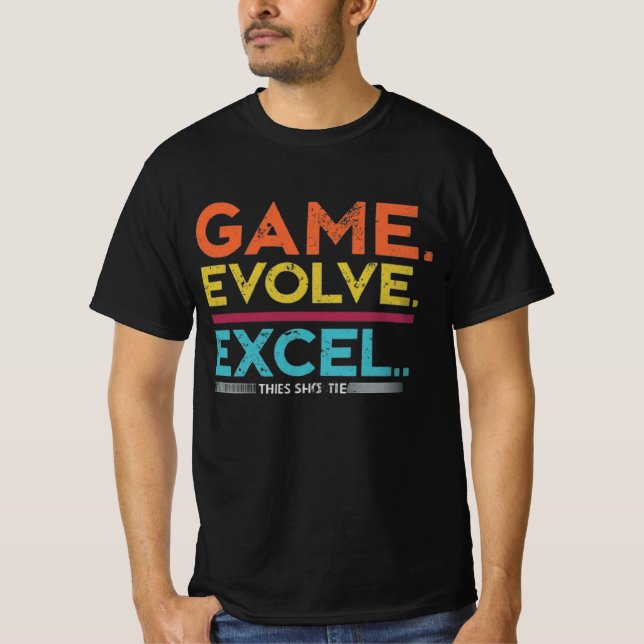 T-shirt Jeu Evolve Excel (Devant)