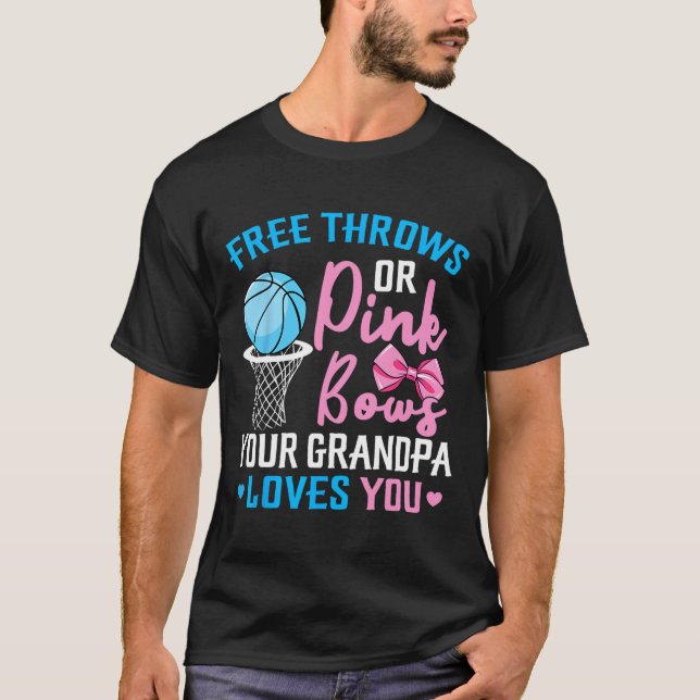 T-shirt Jeu gratuits ou des vaches roses Grand-père vous a (Devant)