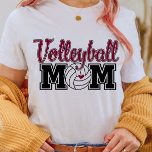 T-shirt Jeu Jour Sports Volleyball Maman Chemise