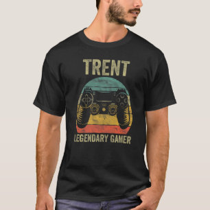 T-shirt Jeu légendaire Personnalisé Chemise Trent Nom Vide