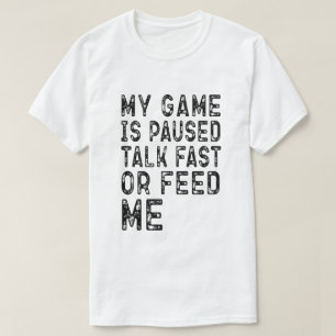 T-shirt Jeu Lover Mon Jeu Est Suspendu Cool Jeu Anniversai