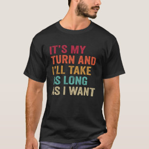 T-shirt Jeu Night Board Jeux Jeu C'est mon tour Jeu