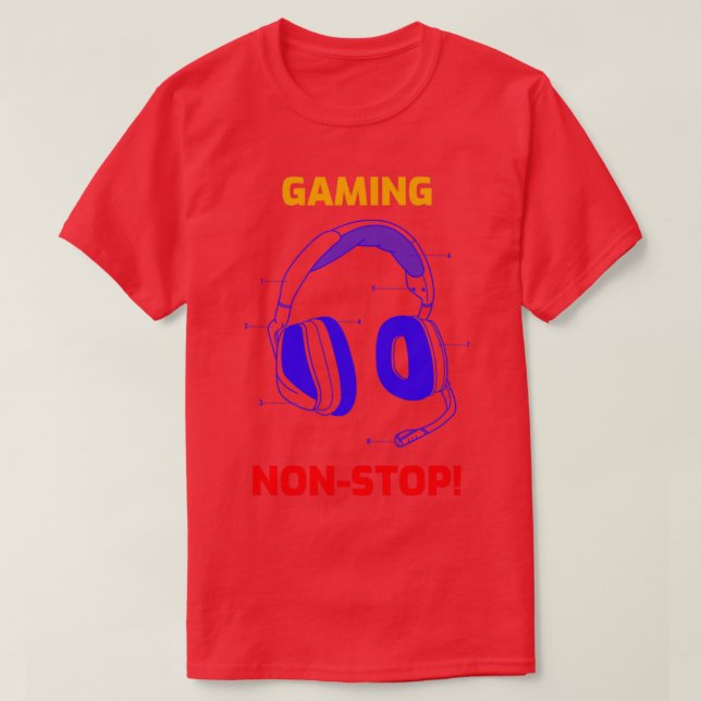 T-shirt Jeu non-stop (Design devant)