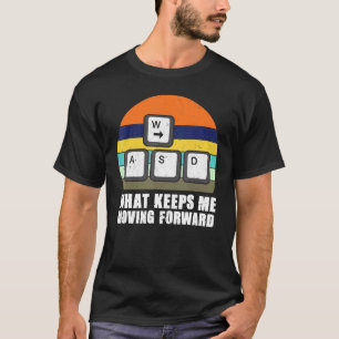 T-shirt Jeu Pc Gamer Était Retro Gamer