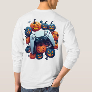 T-shirt Jeu PlayStation Halloween - PS5 Éffrayant
