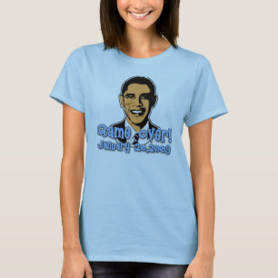 T-shirt Jeu plus de ! Jour d'inauguration d'Obama