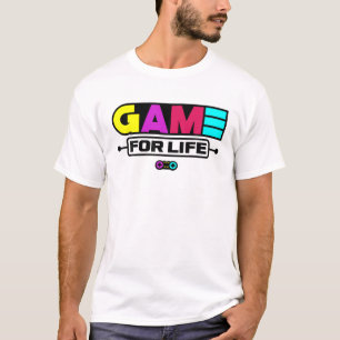 T-shirt Jeu Pour La Vie Joueur Joueur Joueur Nerd