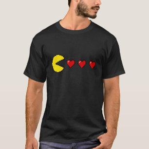 T-shirt Jeu Rétro Arcade 8 bits Classique des Années 80 Sa