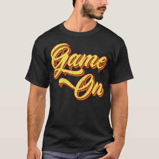 T-shirt Jeu Rétro Sur La Typographie