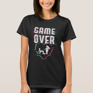 T-shirt Jeu sur - Drôle mariée et de la salle de baccalaur