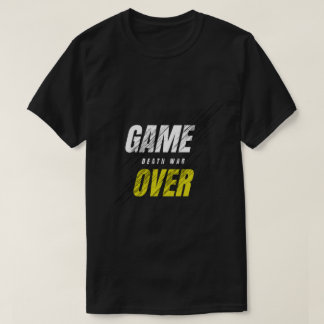 T-shirt Jeu sur la mort guerre Conception de Grunge