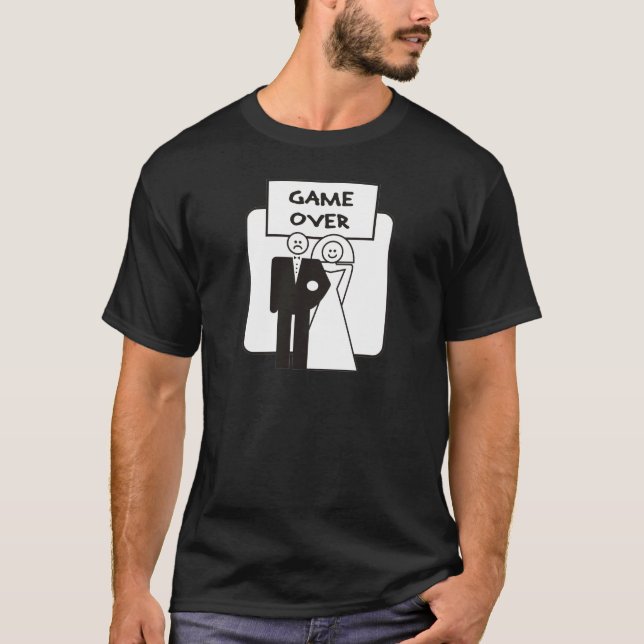 T-shirt Jeu sur le mariage (Devant)