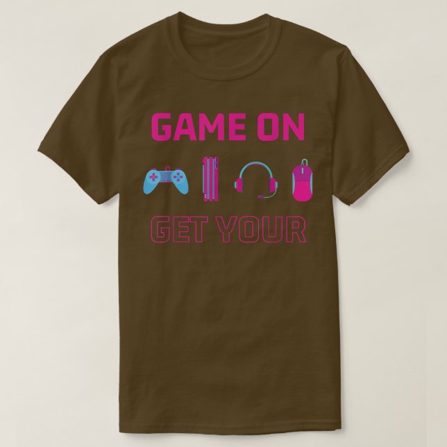 T-shirt Jeu Sur Obtenir Votre Vidéo Graphique Jeu Lover Dr (Design devant)