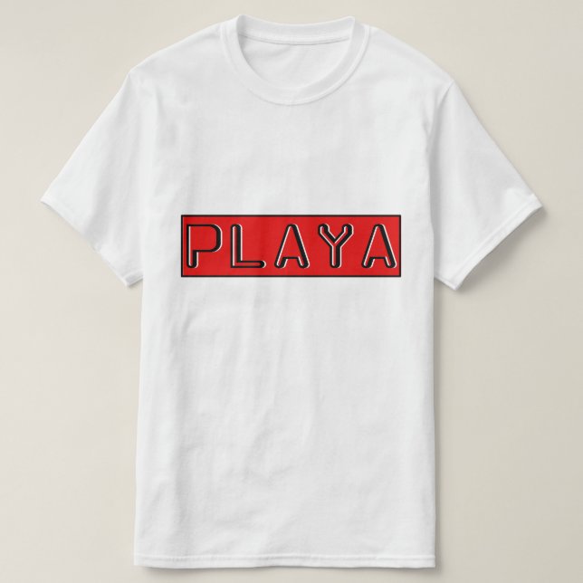 T-shirt Jeu sur Playa (Design devant)