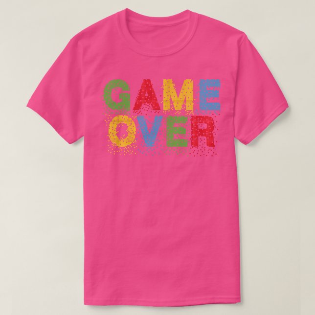 T-shirt Jeu terminé (Design devant)