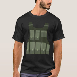 T-shirt Jeu Veste Bulletproof amusant Sniper Gamer Hallowe