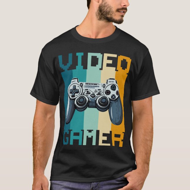 T-shirt Jeu vidéo (Devant)