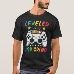 T-shirt Jeu vidéo 2e année Cadeau de rentrée scolaire pour