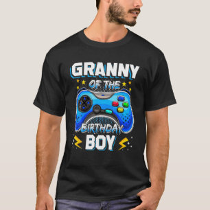 T-shirt Jeu Vidéo Anniversaire Granny De L'Anniversaire Ga