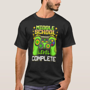 T-shirt Jeu vidéo complet du collège Diplôme supérieur