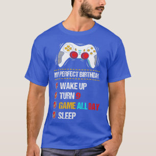 T-shirt Jeu vidéo Enfants Niveau 9 9e Jeu d'anniversaire 