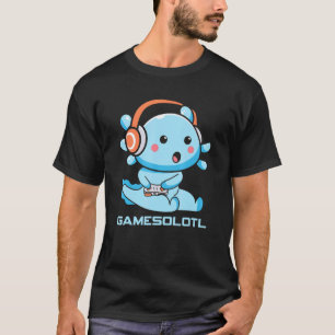 T-shirt Jeu vidéo gamer Axolotl