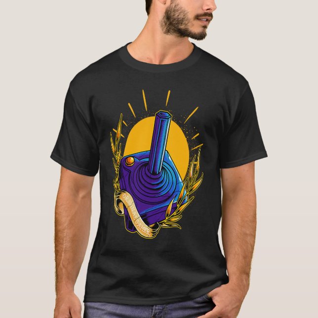 T-shirt Jeu Vidéo Gamer Original Contrôleur Vidéo Jeu G (Devant)