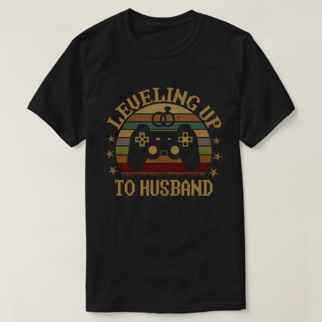 T-shirt Jeu Vidéo Jusqu'Au Jeu De La Salle De Mariage (Design devant)
