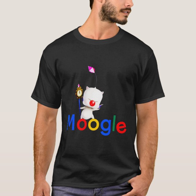 T-shirt Jeu vidéo Kawaii Moogle Kupo Gamer (Devant)