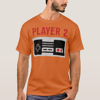 T-shirt Jeu vidéo Matching Family Player 2