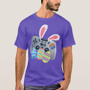 T-shirt Jeu Vidéo Oeufs Bunny Costume Pâques Garçons Enfan