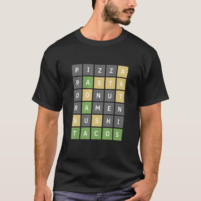 T-shirt Jeu Word en ligne 1 (Devant)