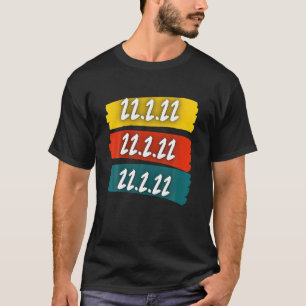 T-shirt Jeudi Mardi 22 Février 2022 Drôle 2/22/22 S