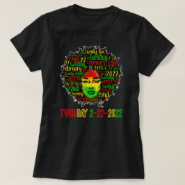 T-shirt Jeudi Mardi 2/22/2022 Histoire des Noirs Février