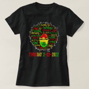 T-shirt Jeudi Mardi 2/22/2022 Histoire des Noirs Février