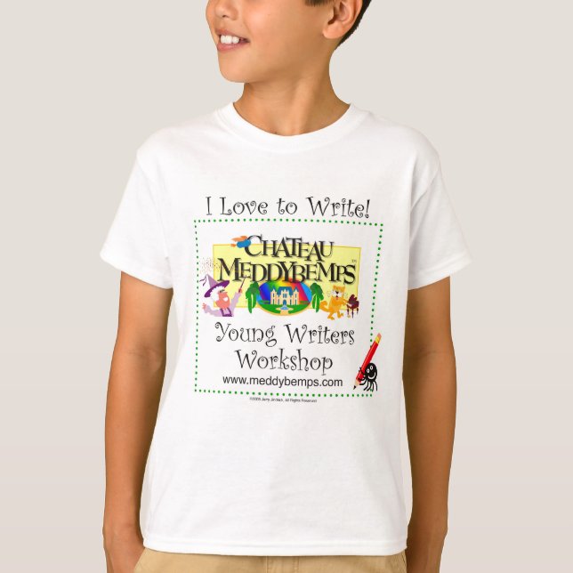 T-shirt Jeune chemise d'auteurs (Devant)