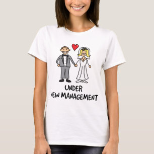 T-shirt Jeune couple marié - Sous nouvelle direction