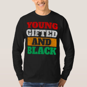 T-shirt Jeune Ed Et Black Pride Histoire Africaine Noire L