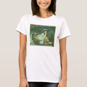 T-shirt Jeune femme de James Tissot dans un bateau, ou